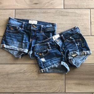 Abercrombie Kids Girls Jean Shorts